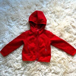 LL Bean Jacket. Red. Child Size 4